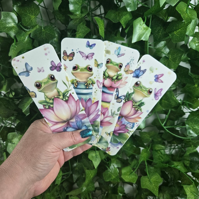 Cute Cartoon Frog Bookmark (ONLINE ORDER ONLY)