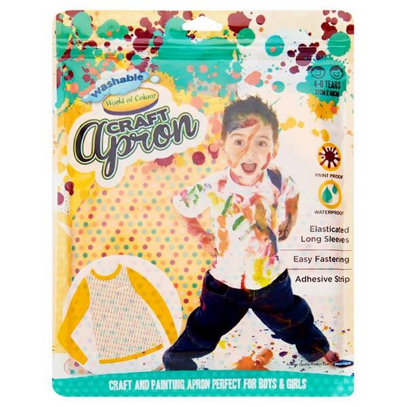 Art Apron Medium  Age 4-8 Years