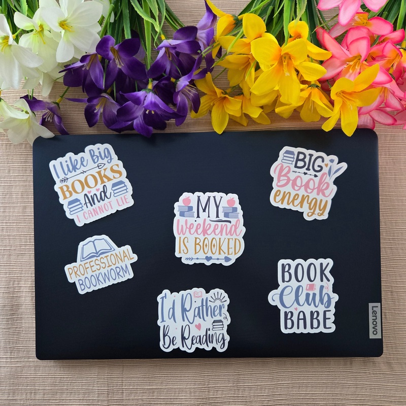 Book Lover Quote Stickers (ONLINE ORDER ONLY)