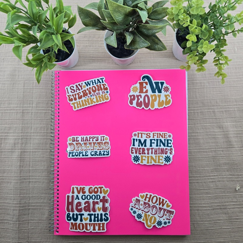 Funny Sarcastic Series 4 Stickers (ONLINE ORDER ONLY)