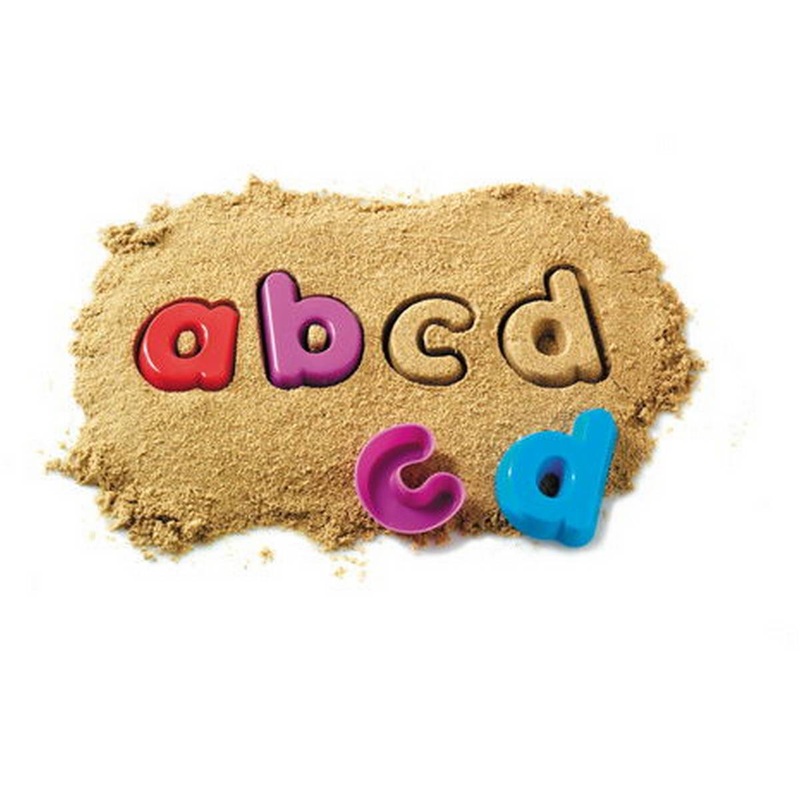 Learning Resources Sand Moulds  Lowercase Alphabet