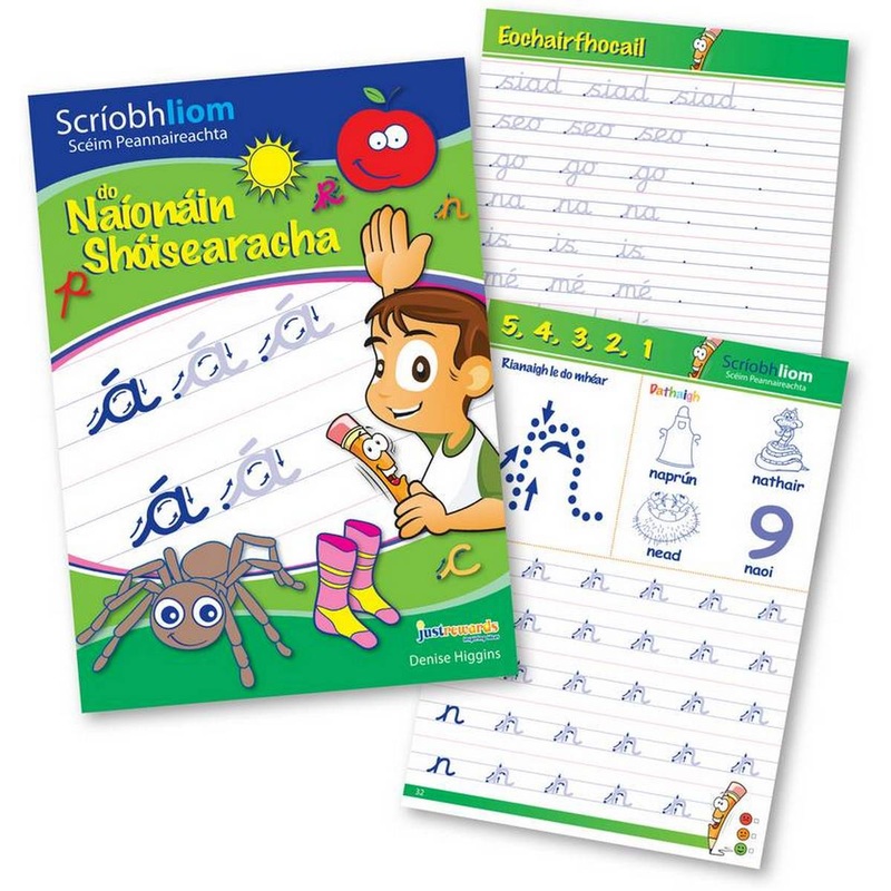Scrobh Liom do Naonin Shisearacha (Book & Practice Copy Set)