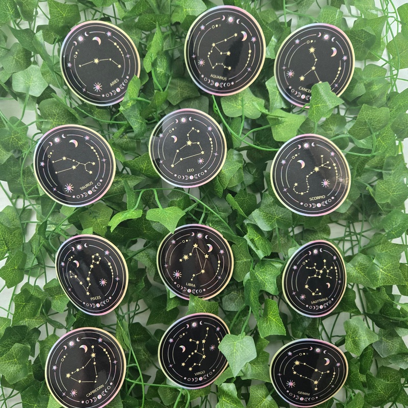 Constellation Zodiac Stickers (ONLINE ORDER ONLY)