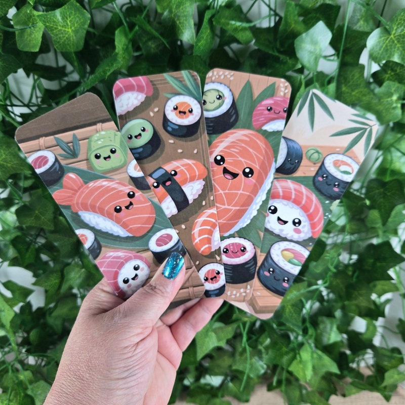 Cute Sushi Bookmark (ONLINE ORDER ONLY)