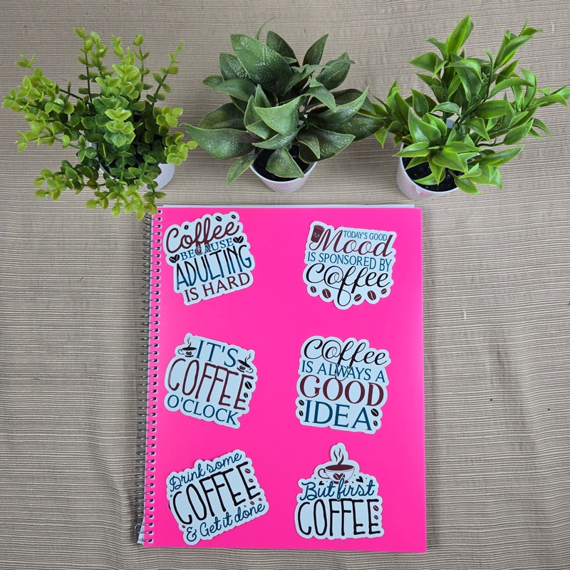 Time for Coffee Sticker (ONLINE ORDER ONLY)