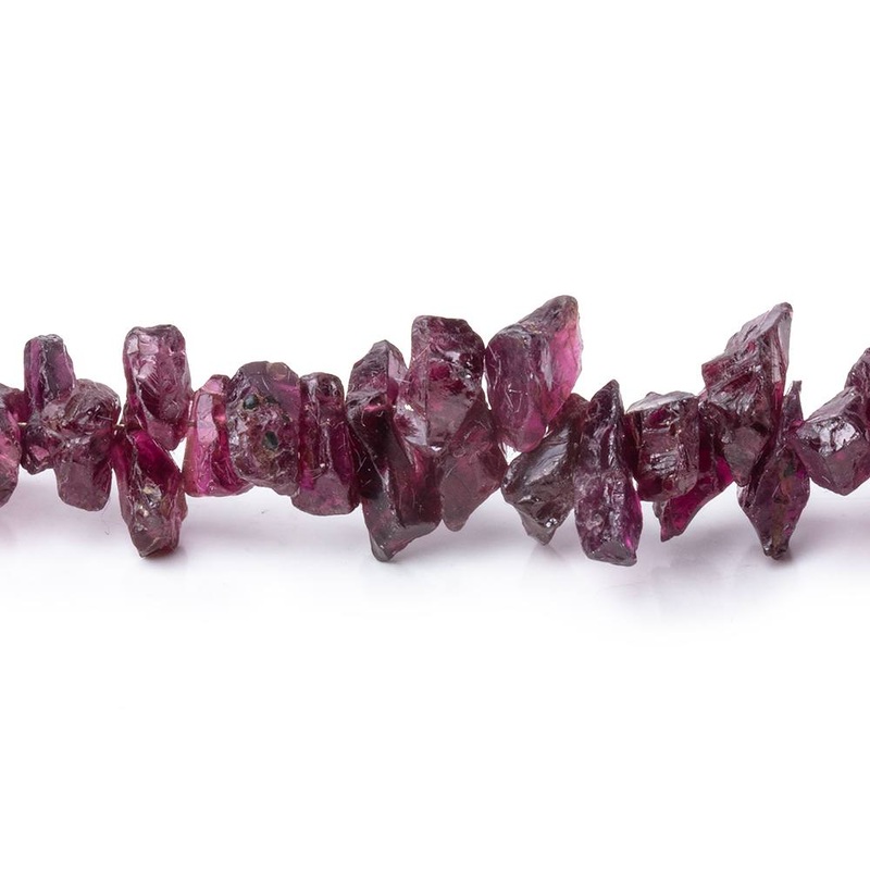 5-10mm Rhodolite Garnet Beads Natural Crystal 15 inch 137 pieces (ONLINE ORDER ONLY)