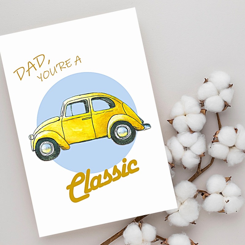 Classic Dad Birthday Card (ONLINE ORDER ONLY)