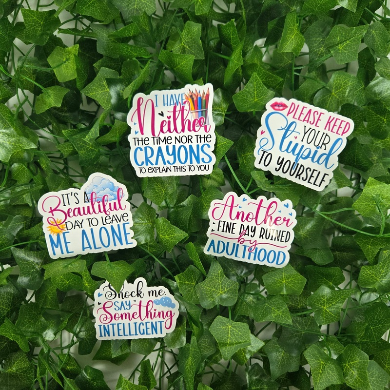 Funny Sarcastic Series 2 Stickers (ONLINE ORDER ONLY)