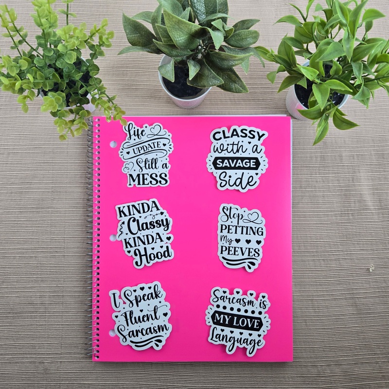 Funny Sarcastic Series 3 Stickers (ONLINE ORDER ONLY)