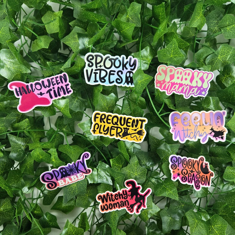 Halloween Quote Series 2 Stickers (ONLINE ORDER ONLY)
