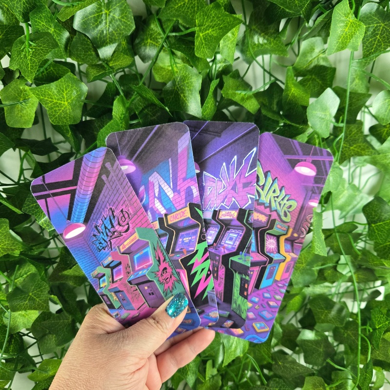 Retro Graffiti Arcade Bookmark (ONLINE ORDER ONLY)
