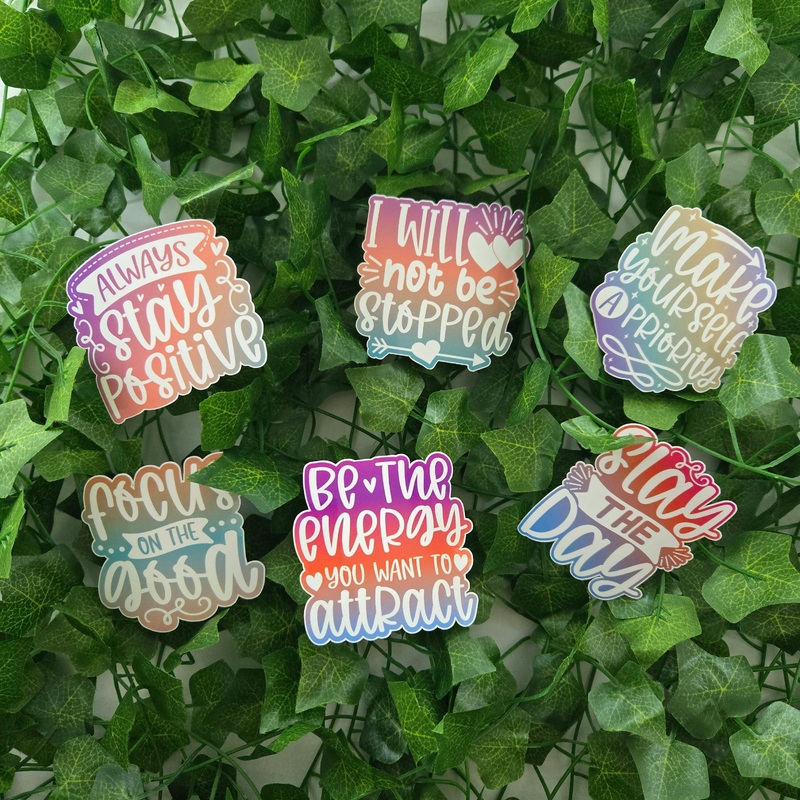 Positivity Stickers (ONLINE ORDER ONLY)