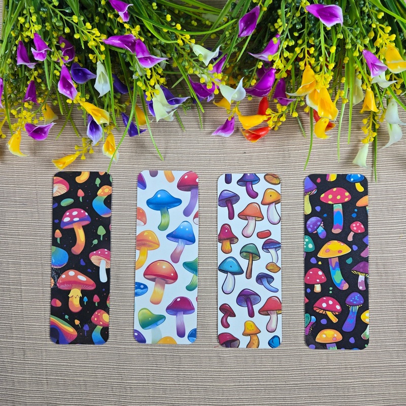 Colorful Shrooms Bookmark (ONLINE ORDER ONLY)