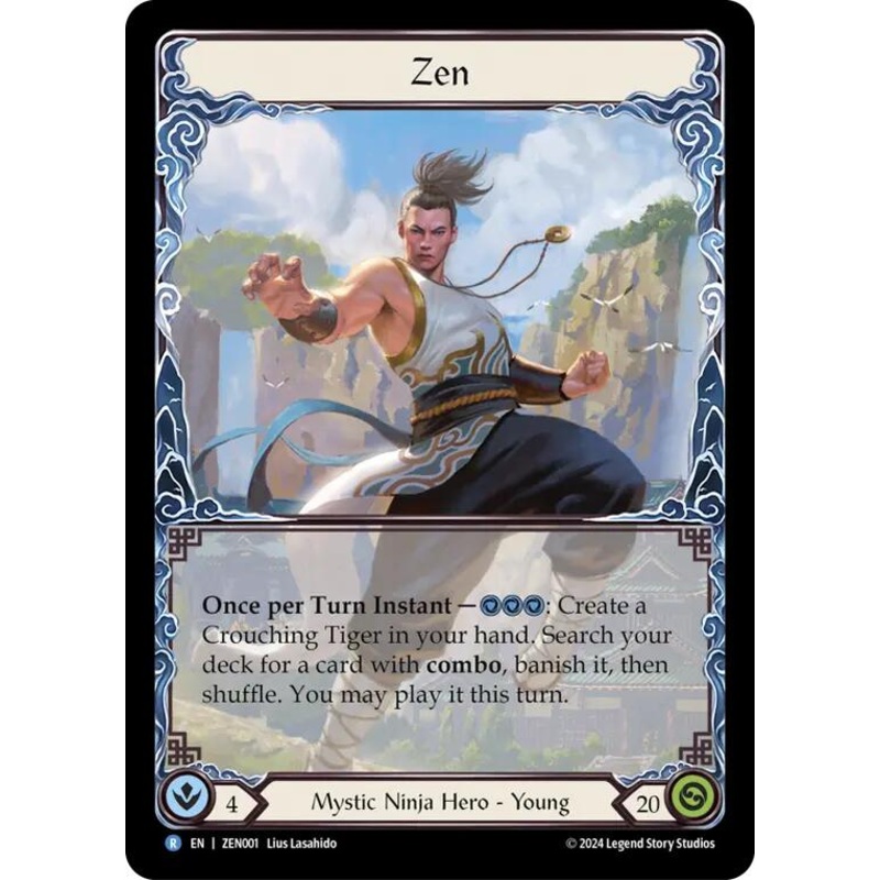 Enigma [ENG001] (Part the Mistveil Enigma Blitz Deck)  Rainbow Foil