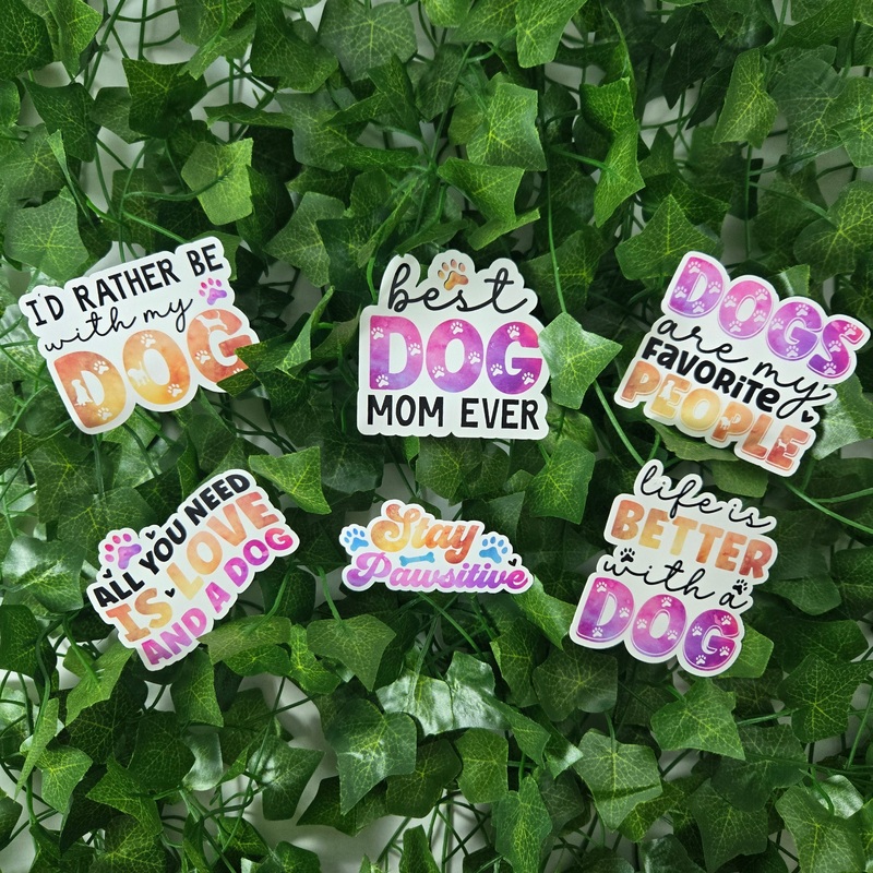 Fun Dog Quote Stickers (ONLINE ORDER ONLY)