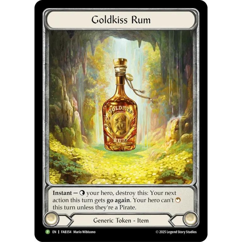 Goldkiss Rum [FAB354] (Promo)  Cold Foil