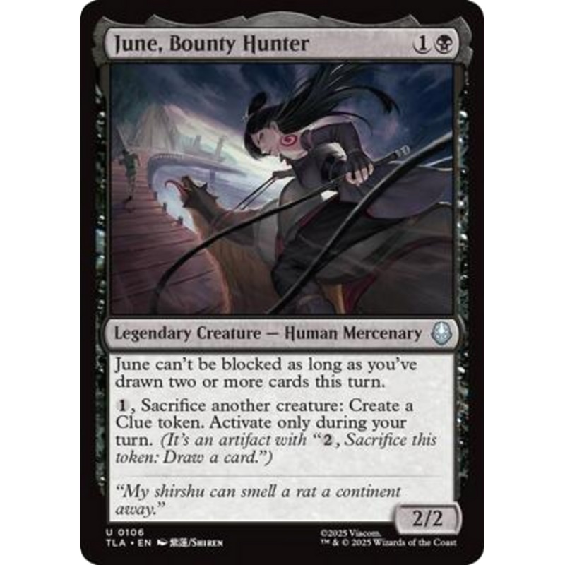 June, Bounty Hunter [Avatar: The Last Airbender]