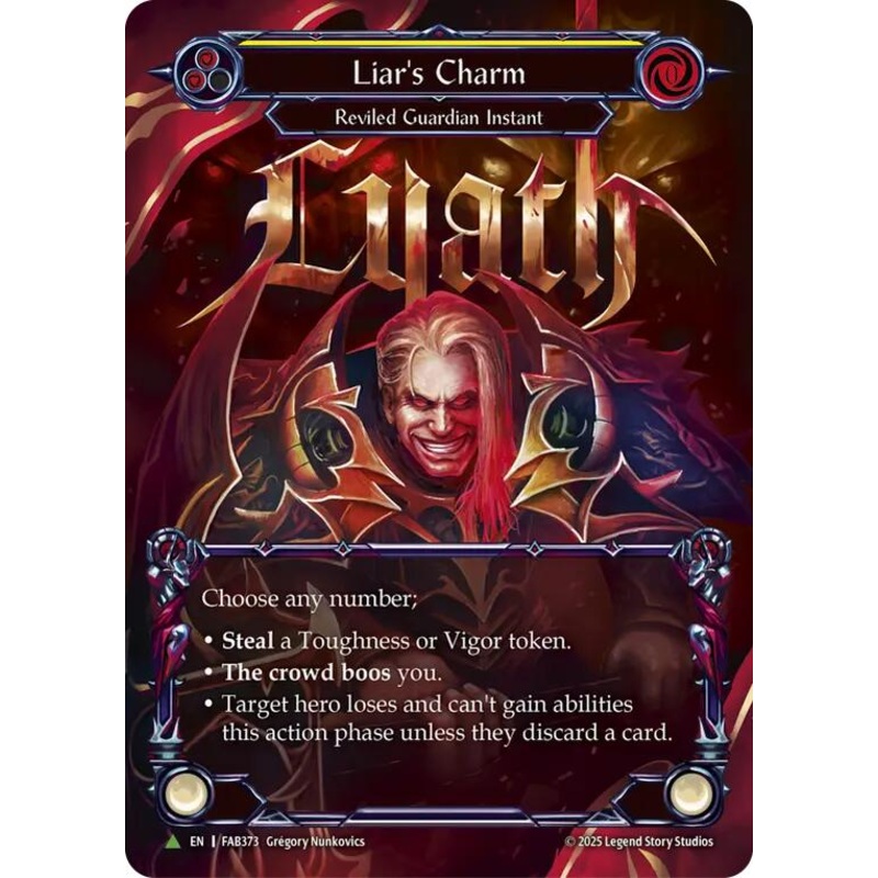 Liar’s Charm [FAB373] (Promo)  Cold Foil