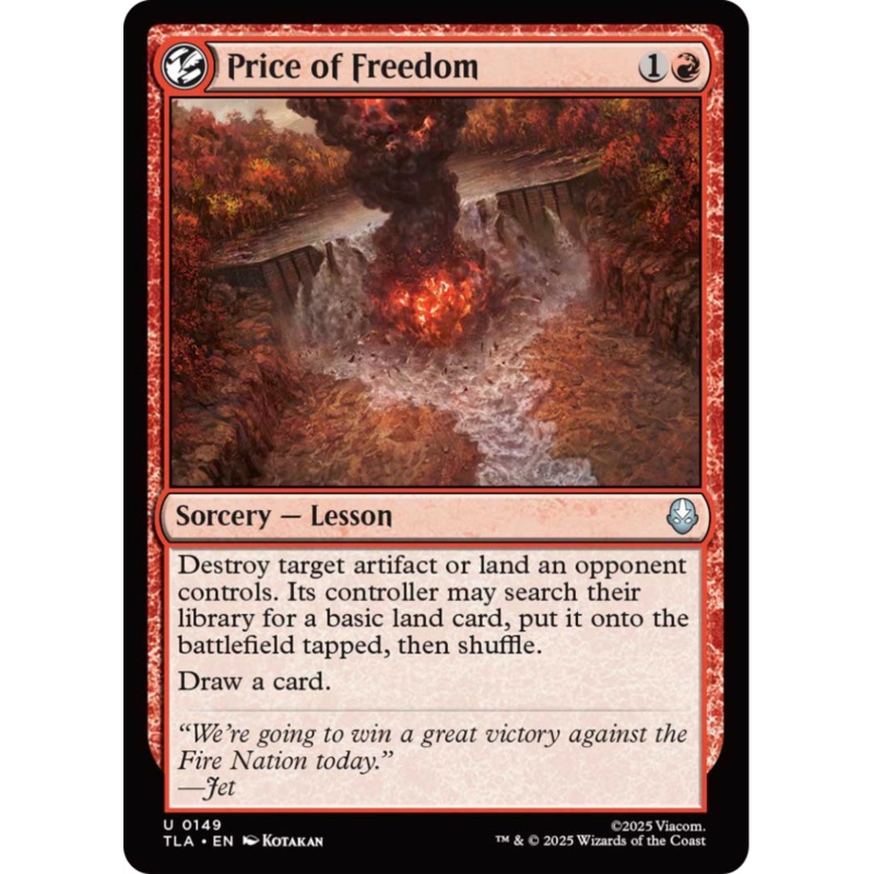 Price of Freedom [Avatar: The Last Airbender]