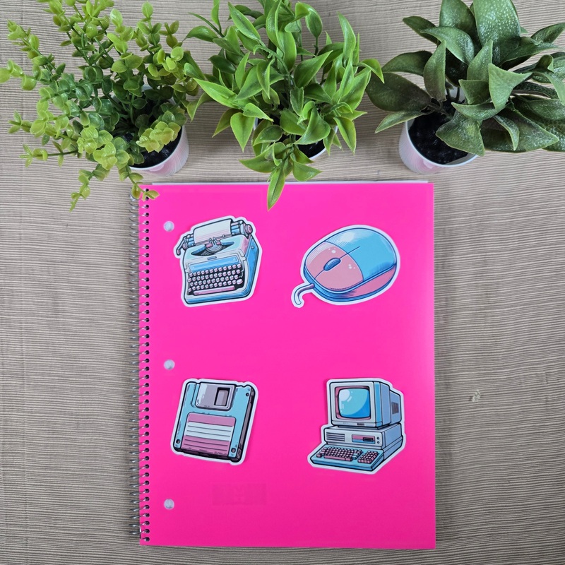 Retro Tech Stickers (ONLINE ORDER ONLY)