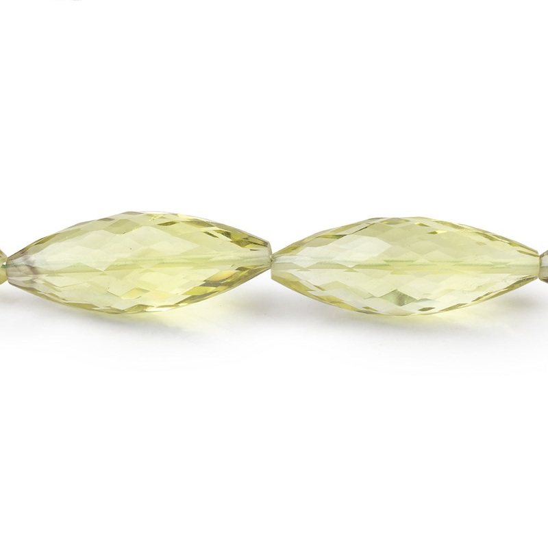 18×8-29x11mm Bi-Color Quartz Faceted Marquise Beads 16 inch 16 pieces AA (ONLINE ORDER ONLY)