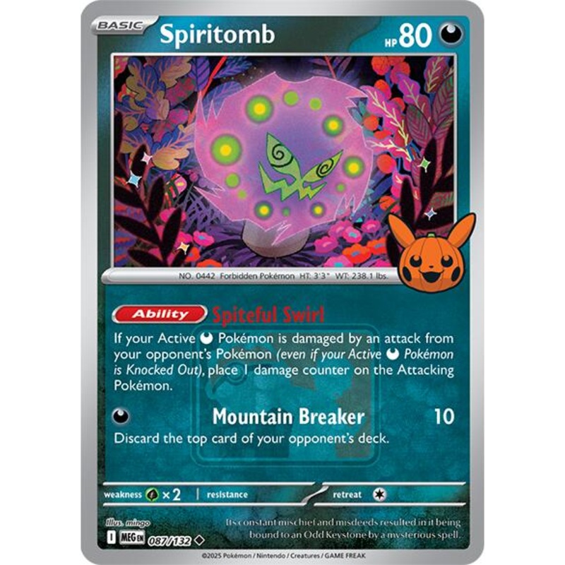 Spiritomb (087/132) (Pokeween 2025) [Miscellaneous Cards]