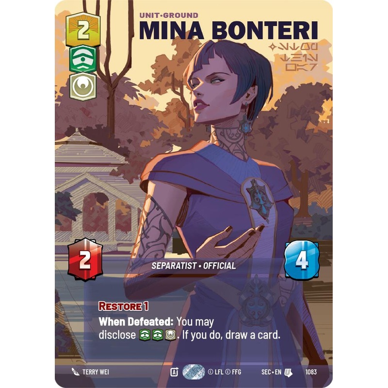 Mina Bonteri – Stop This War (Prestige Foil) (1083) (1083) [Secrets of Power]