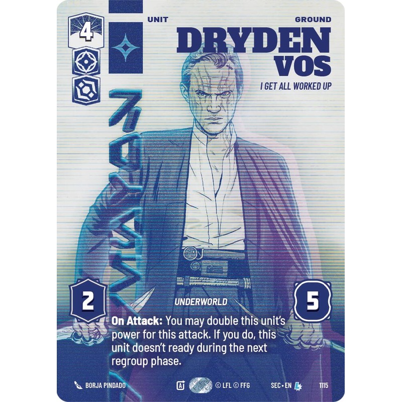 Dryden Vos – I Get All Worked Up (Prestige Foil) (1115) (1115) [Secrets of Power]