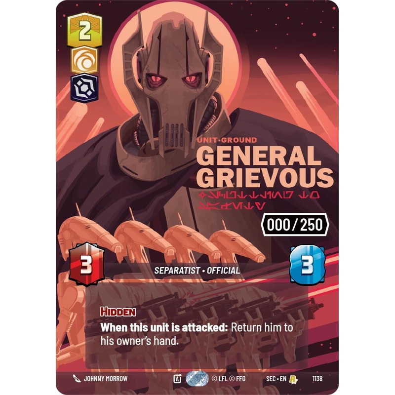 General Grievous – Scuttling to Safety (Serialized) (1138) (1138) [Secrets of Power]