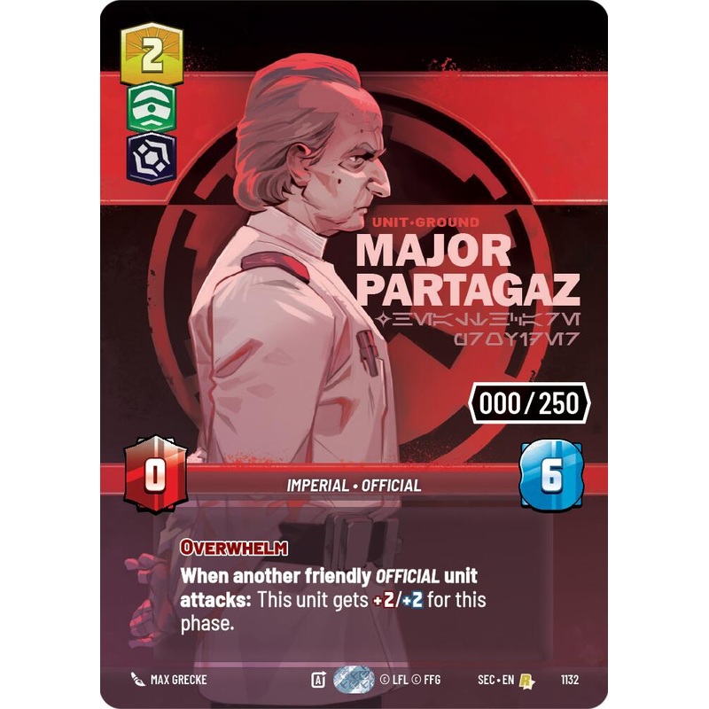 Major Partagaz – Healthcare Provider (Serialized) (1132) (1132) [Secrets of Power]