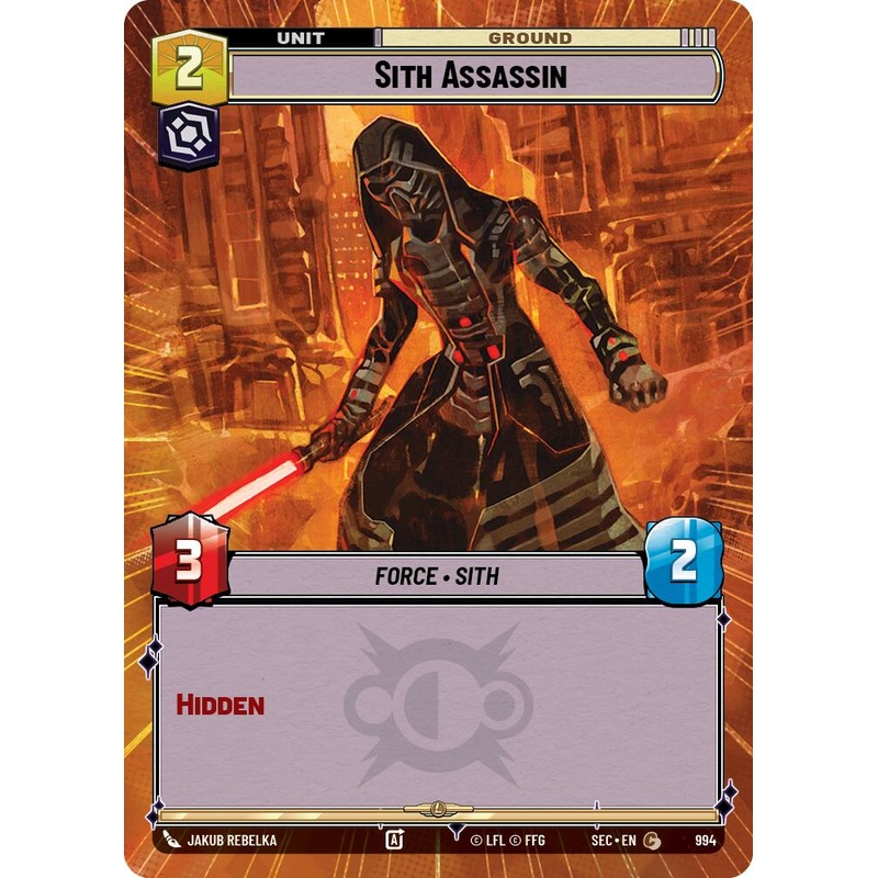Sith Assassin (994) (Hyperspace Foil) (994) [Secrets of Power]