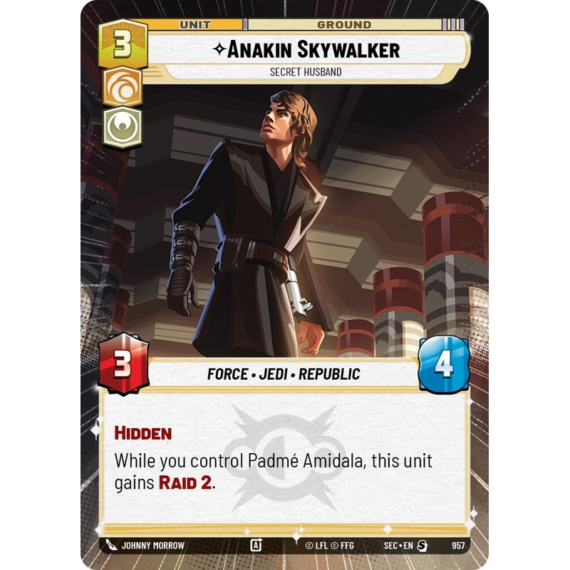 Anakin Skywalker – Secret Husband (Hyperspace Foil) (957) (957) [Secrets of Power]
