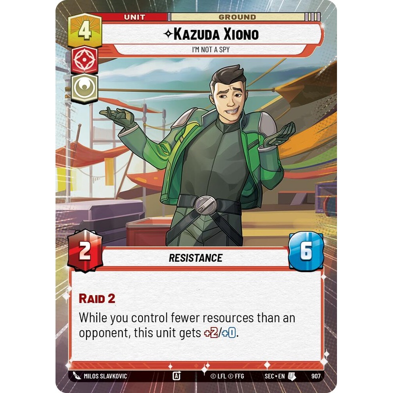 Kazuda Xiono – I’m Not A Spy (Hyperspace Foil) (907) (907) [Secrets of Power]
