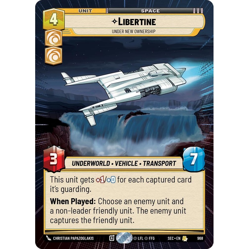 Libertine – Under New Ownership (Hyperspace Foil) (968) (968) [Secrets of Power]