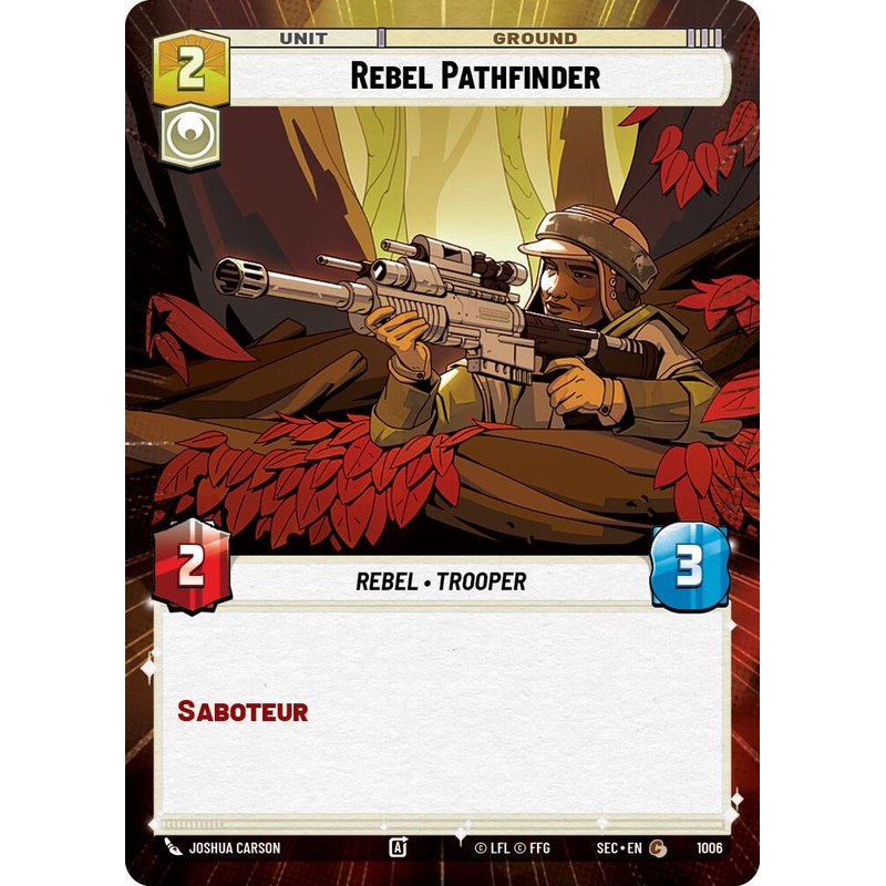 Rebel Pathfinder (1006) (Hyperspace Foil) (1006) [Secrets of Power]