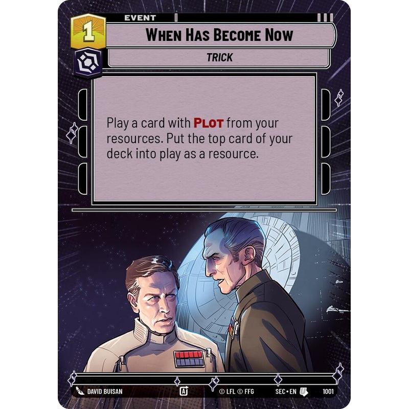 When Has Become Now (1001) (Hyperspace Foil) (1001) [Secrets of Power]
