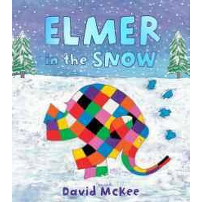 Elmer in the Snow