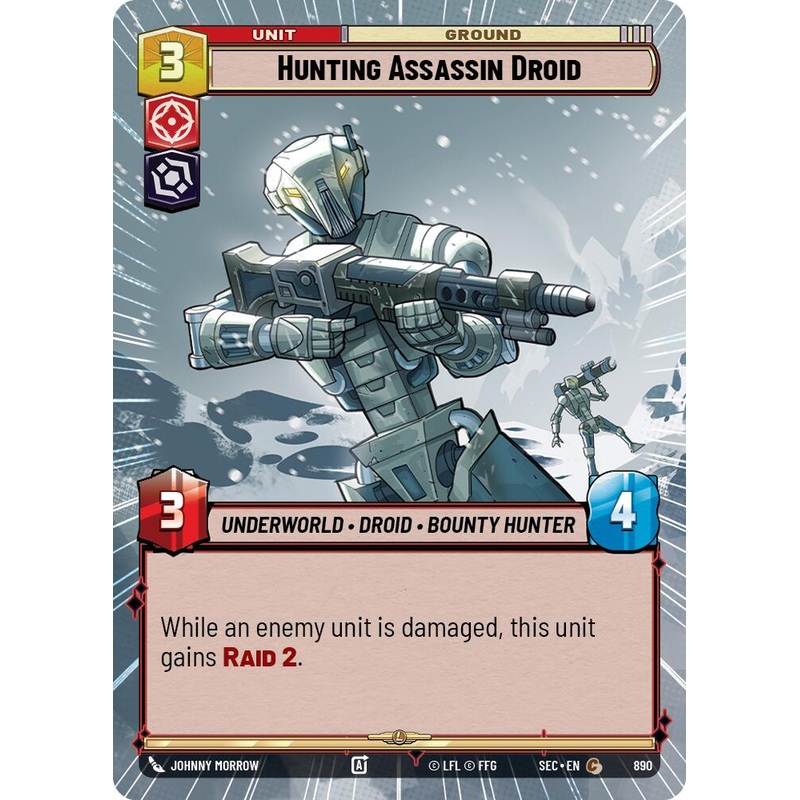 Hunting Assassin Droid (890) (Hyperspace Foil) (890) [Secrets of Power]