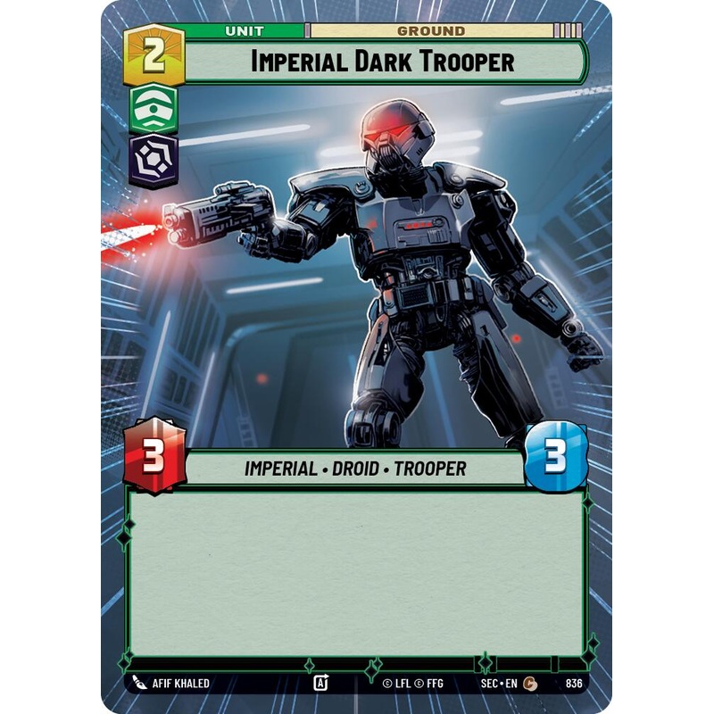 Imperial Dark Trooper (836) (Hyperspace Foil) (836) [Secrets of Power]
