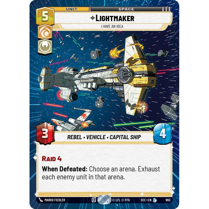 Lightmaker – I Have An Idea (Hyperspace Foil) (963) (963) [Secrets of Power]