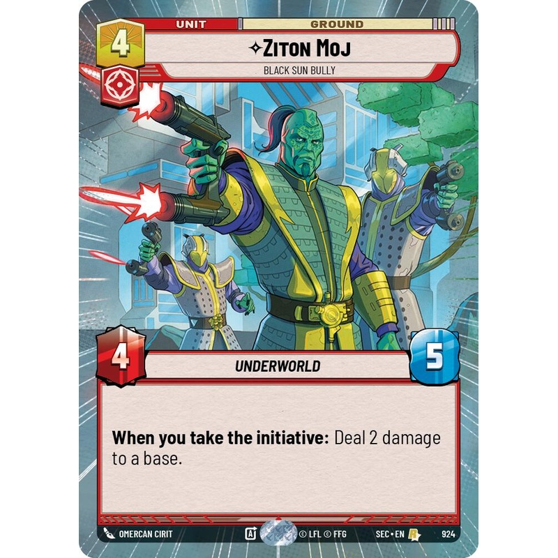 Ziton Moj – Black Sun Bully (Hyperspace Foil) (924) (924) [Secrets of Power]