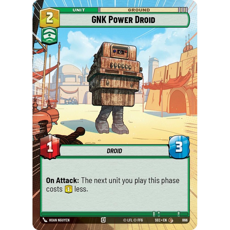 GNK Power Droid (866) (Hyperspace Foil) (866) [Secrets of Power]