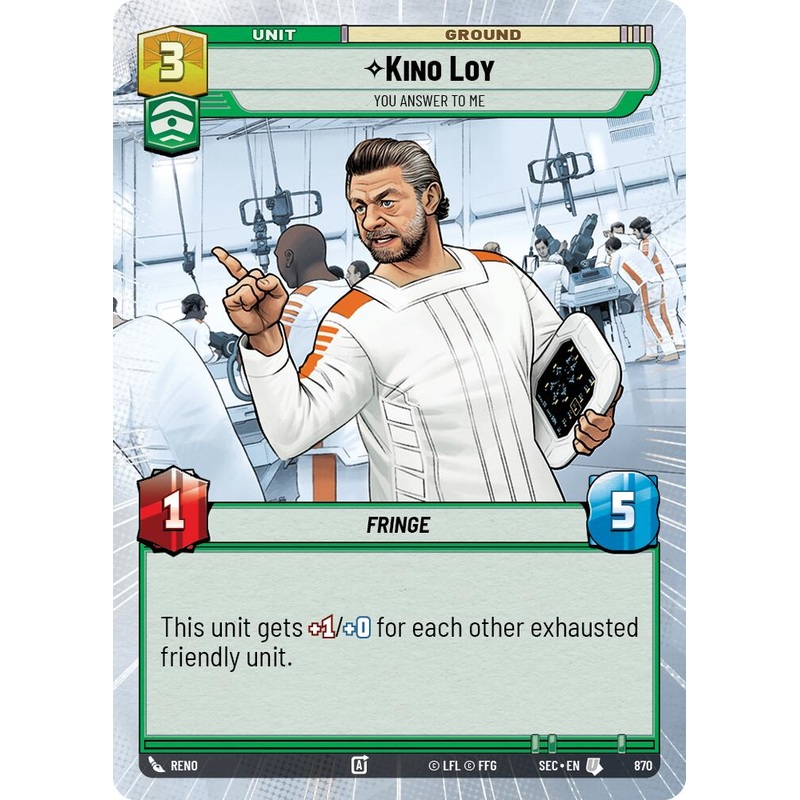 Kino Loy – You Answer to Me (Hyperspace Foil) (870) (870) [Secrets of Power]