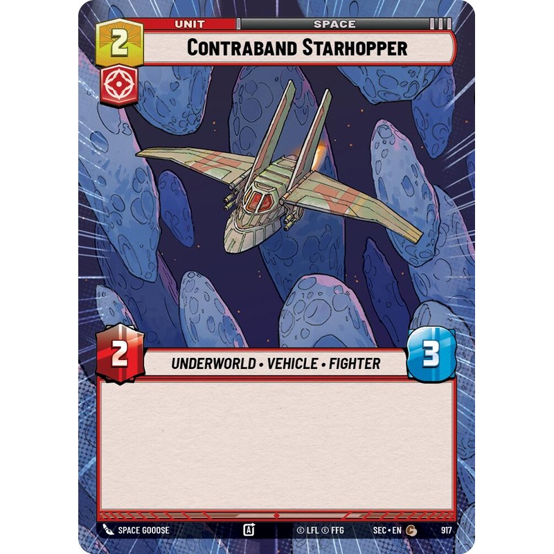 Contraband Starhopper (917) (Hyperspace Foil) (917) [Secrets of Power]
