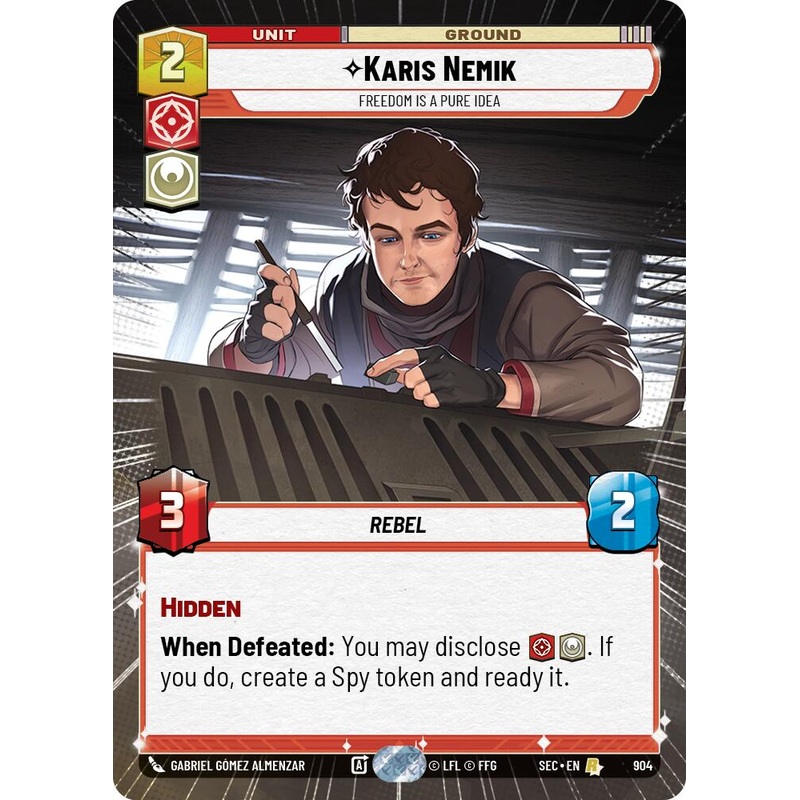 Karis Nemik – Freedom is a Pure Idea (Hyperspace Foil) (904) (904) [Secrets of Power]