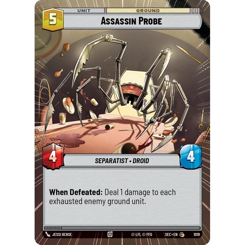 Assassin Probe (1019) (Hyperspace Foil) (1019) [Secrets of Power]