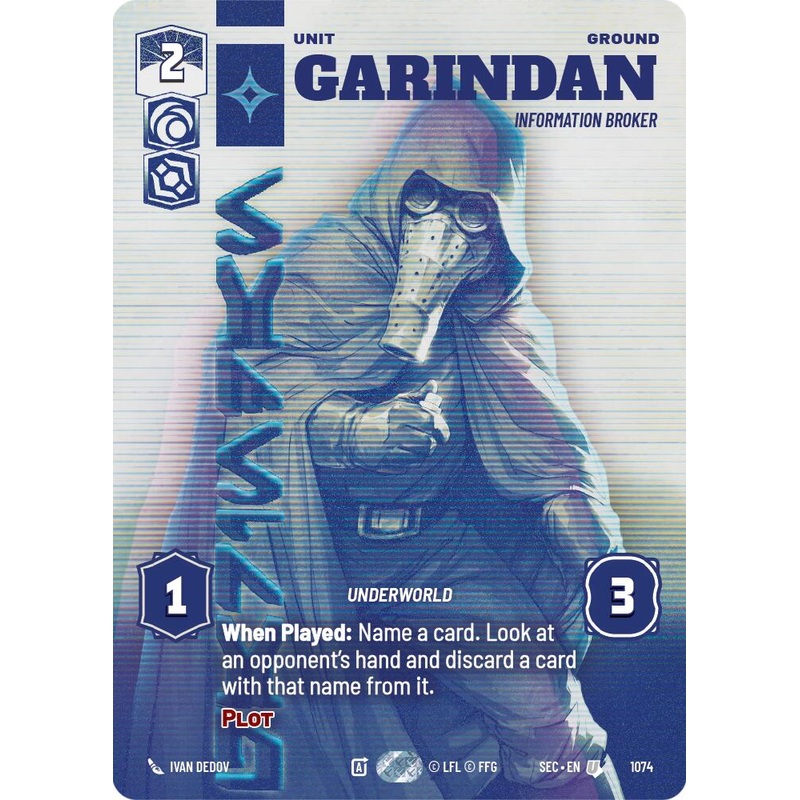 Garindan – Information Broker (Prestige) (1074) (1074) [Secrets of Power]