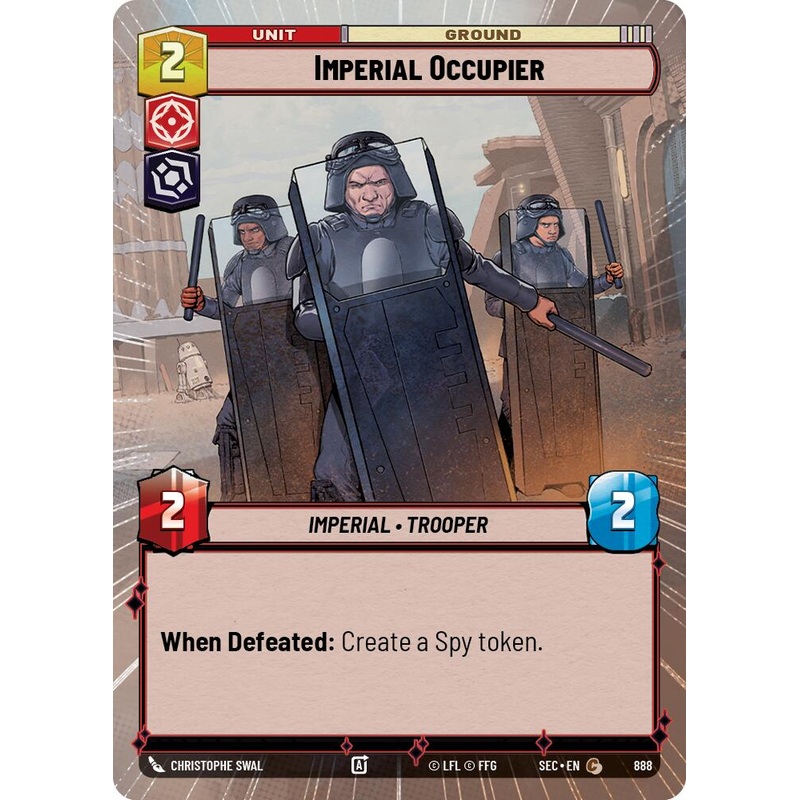 Imperial Occupier (888) (Hyperspace Foil) (888) [Secrets of Power]