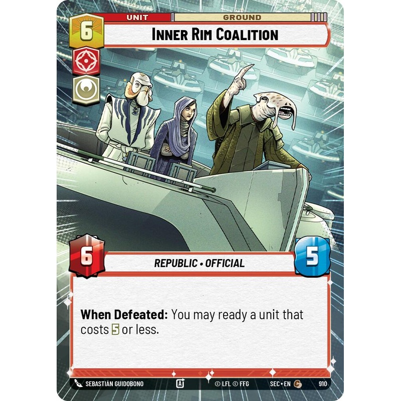 Inner Rim Coalition (910) (Hyperspace Foil) (910) [Secrets of Power]