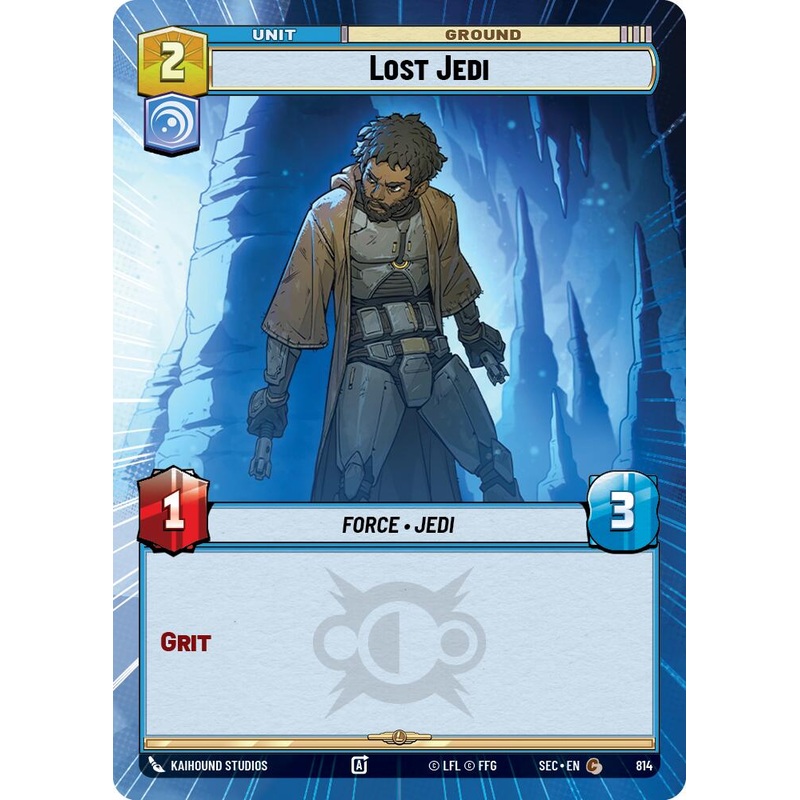 Lost Jedi (814) (Hyperspace Foil) (814) [Secrets of Power]
